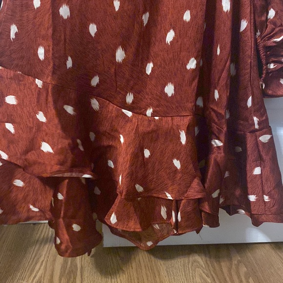 Mini Silk Ruffle dress - Picture 4 of 7